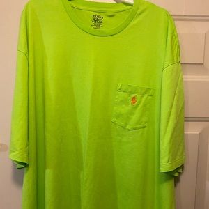 Polo Big & Tall Crew Neck T-shirt with Pocket